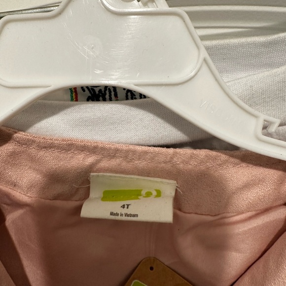 Crazy 8 light pink motorcycle jacket size 4t - Picture 5 of 5